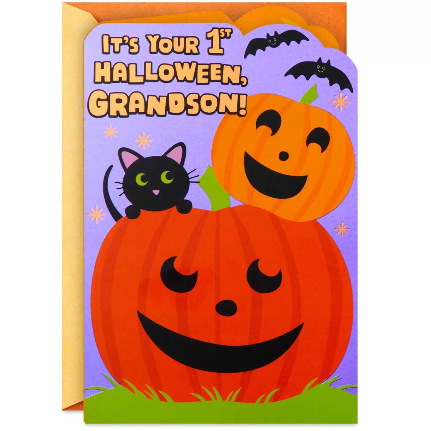 Halloween (10/31)>Hallmark You'Re Sweet 1St Halloween Card For Grandson