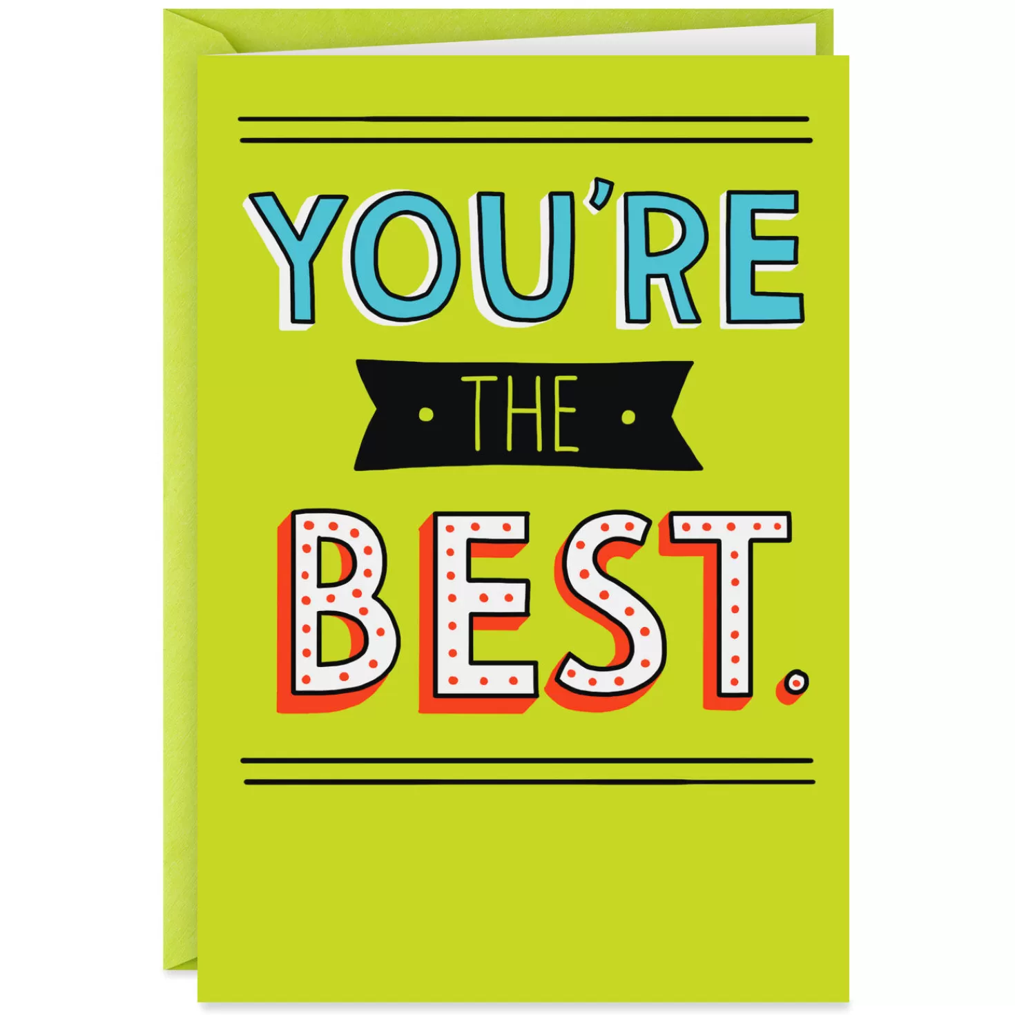 Hot You'Re The Best Funny Card Encouragement