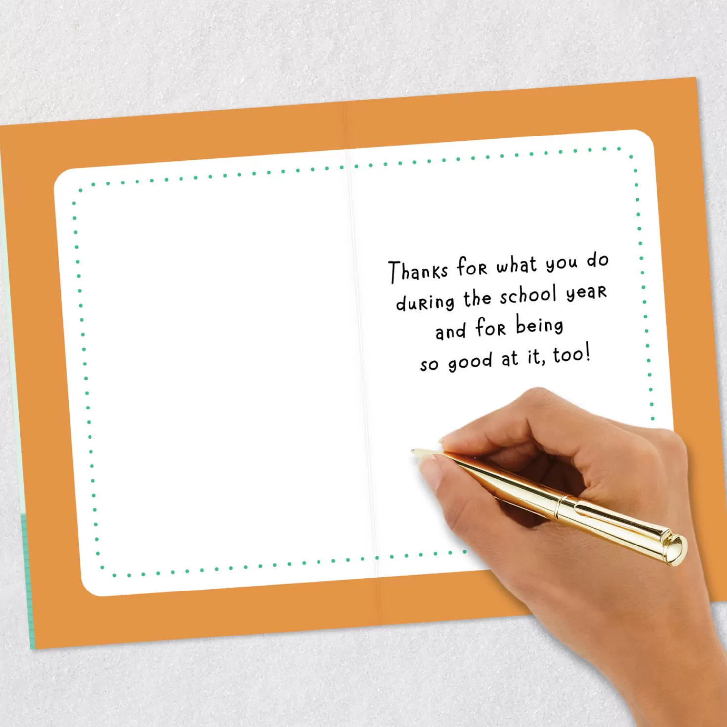 Best You'Re The Best Thank-You Card For School Worker From Kid Teacher Appreciation