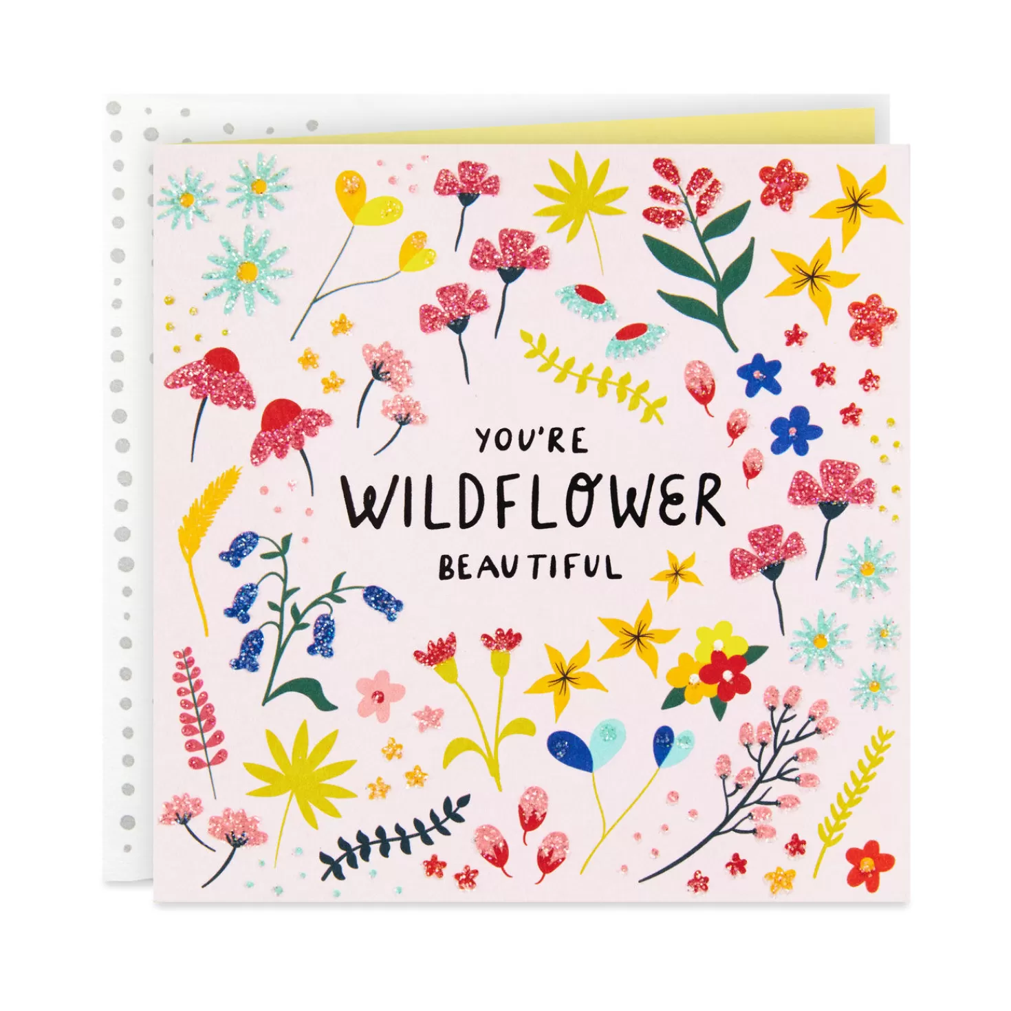 Best Sale You'Re Wildflower Beautiful Blank Card Encouragement