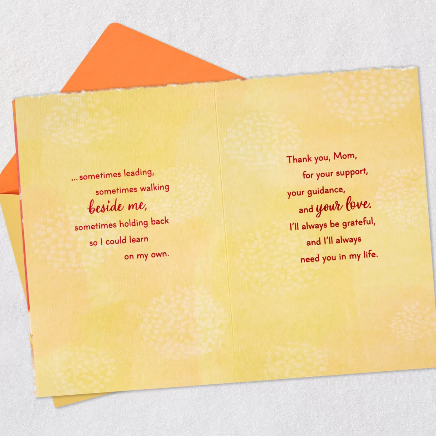 Birthday>Hallmark You'Ve Always Been There For Me Birthday Card For Mom
