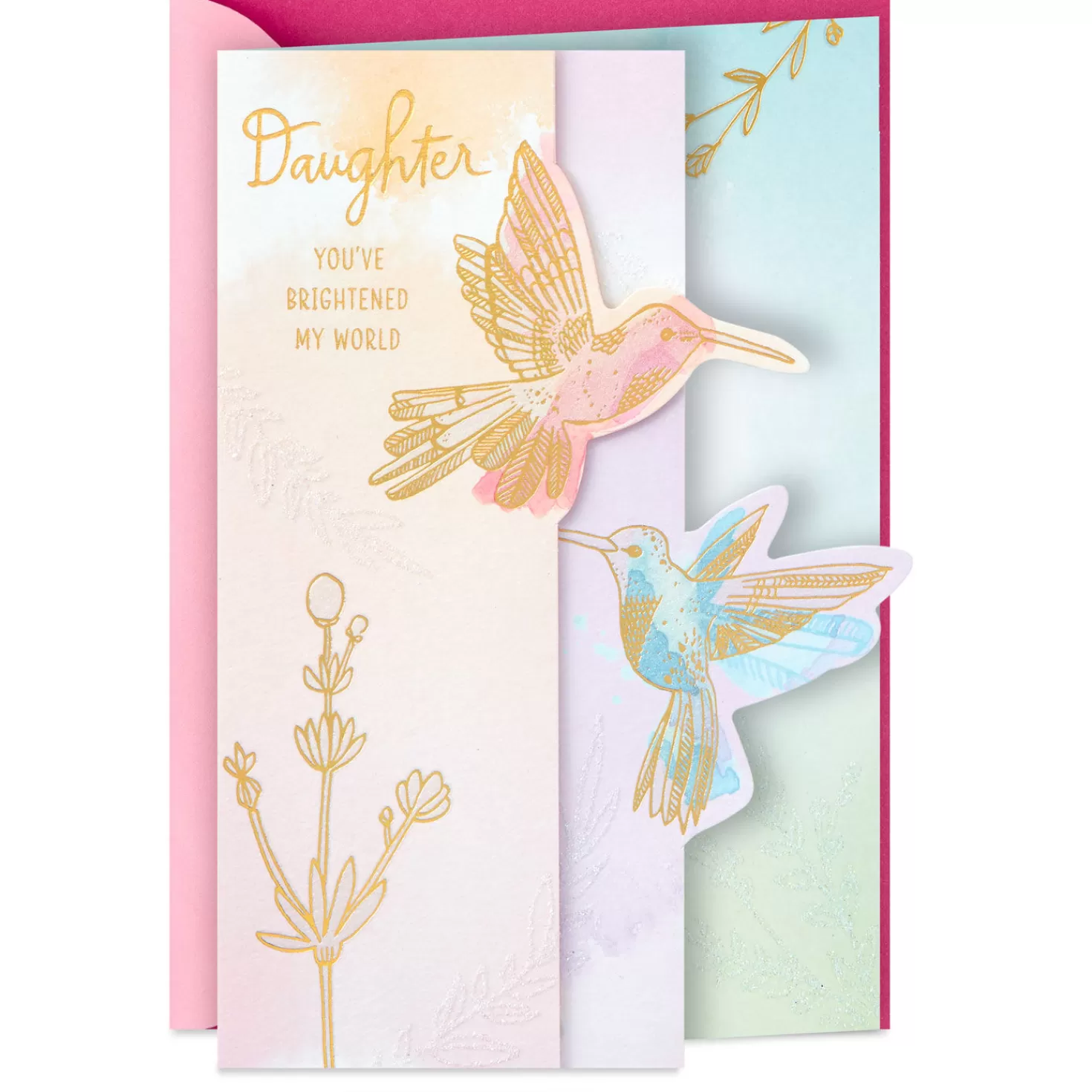 Birthday>Hallmark You'Ve Brightened My World Birthday Card For Daughter