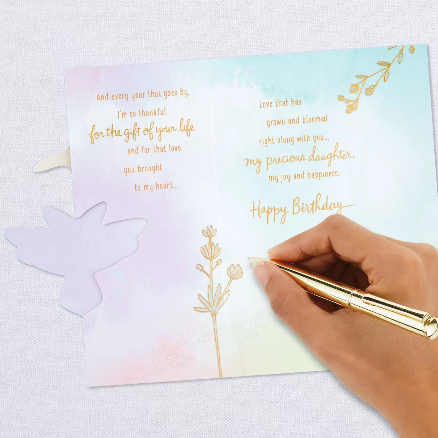 Birthday>Hallmark You'Ve Brightened My World Birthday Card For Daughter