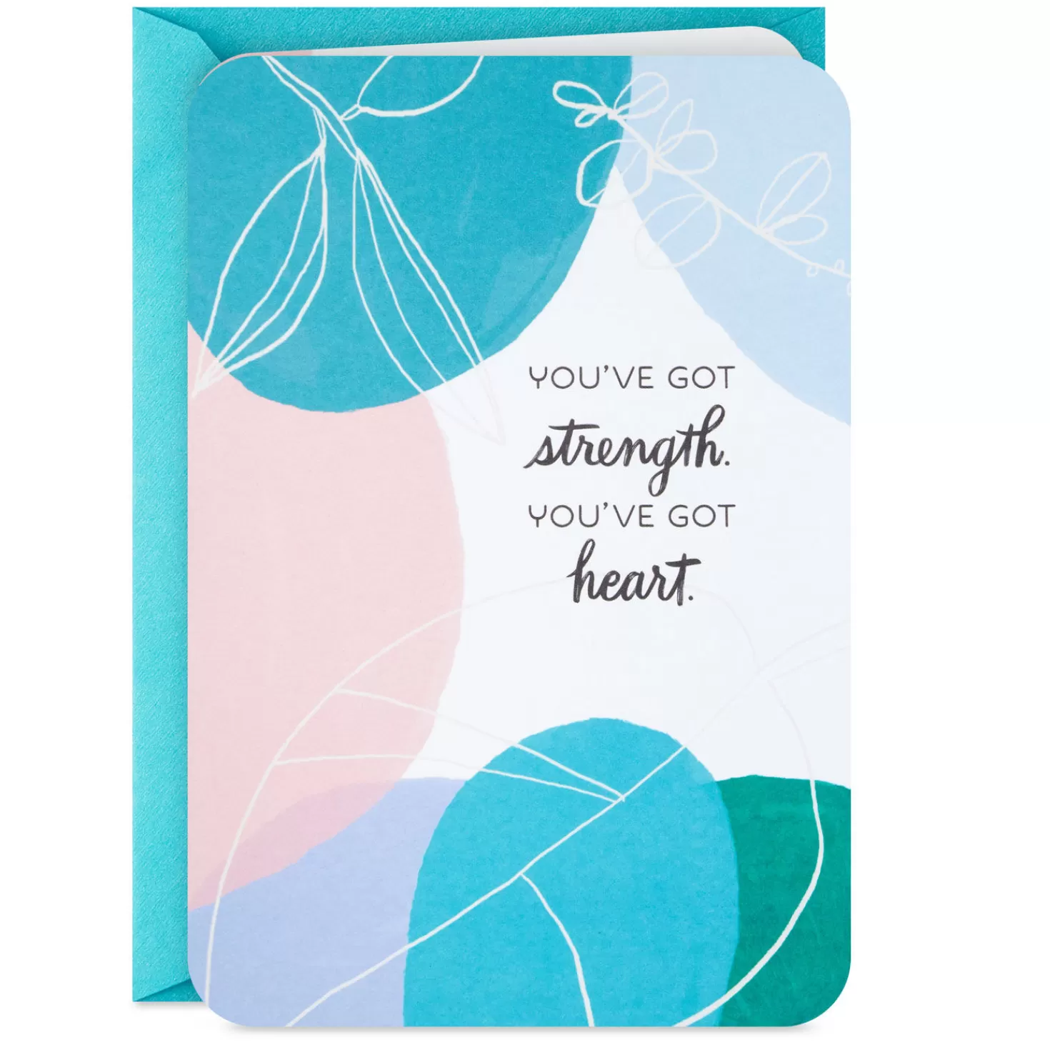 Store You'Ve Got Strength, Heart And Me Encouragement Card Encouragement